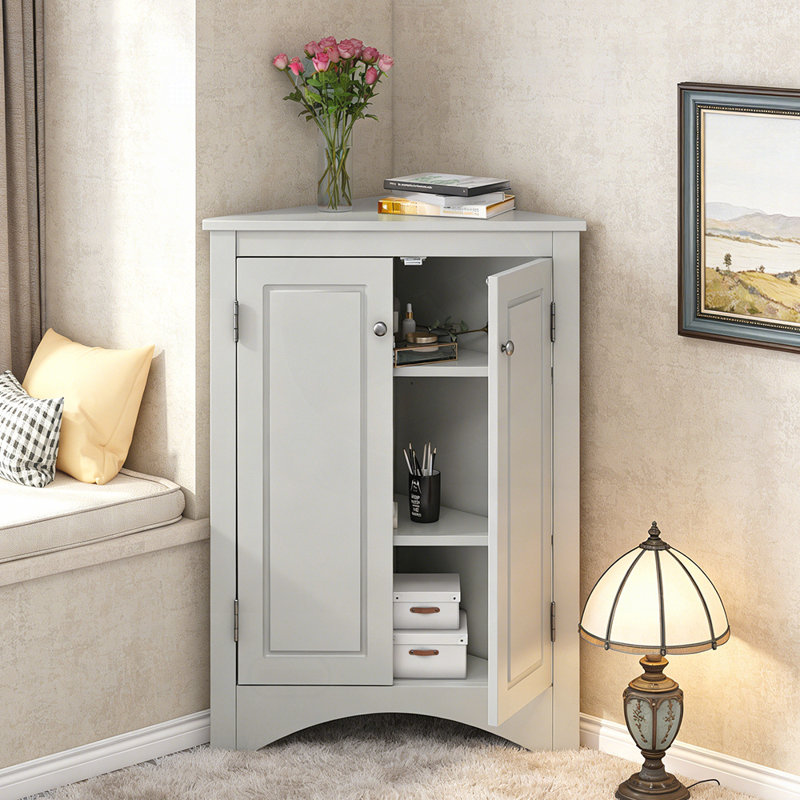 Armoire de rangement Triangle, Gris