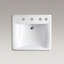 Soho Ceramic 20" Wall Mount Bathroom Sink with Overflow-1254807507