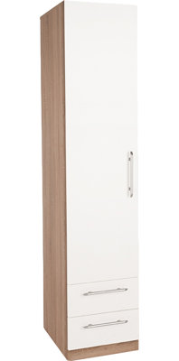 Heanor 1 Door Manufactured Wood Wardrobe