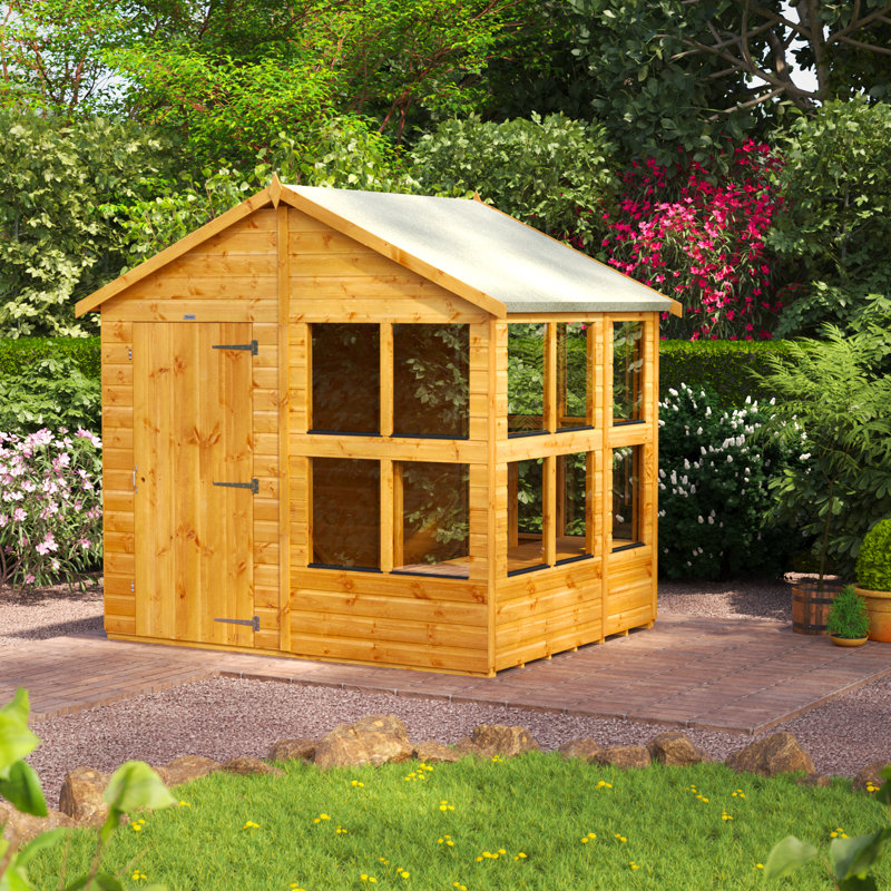 Powersheds 6 x 8ft Timber Tongue & Groove Potting Shed