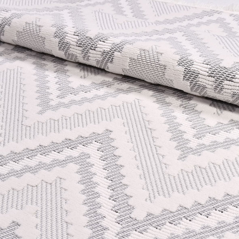 Tapis beige moderne lavable à la machine, Tapis de couloir 2 pi 8 po x 9 pi 11 po