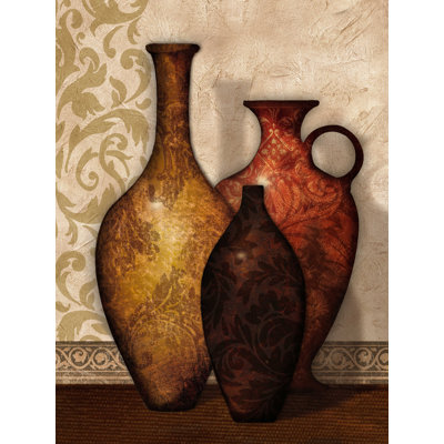 Arranged Pots 2 - Impression sur toile tendue