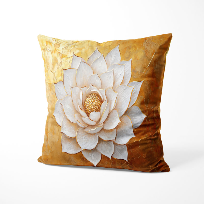 Coussin Golden Dream, H 20 po x l 20 po