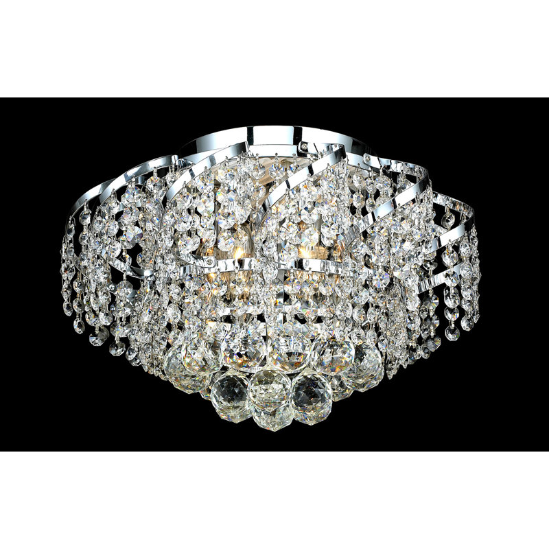 Zofia 4 - Light Dimmable Empire Chandelier, Chrome