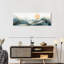 «Waves On Mountainscape», reproduction sur toile-1995929612