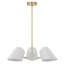 Luminaire suspendu 3 lumières en noir-905634910