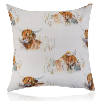 Sheena Animal Print Square Cushion
