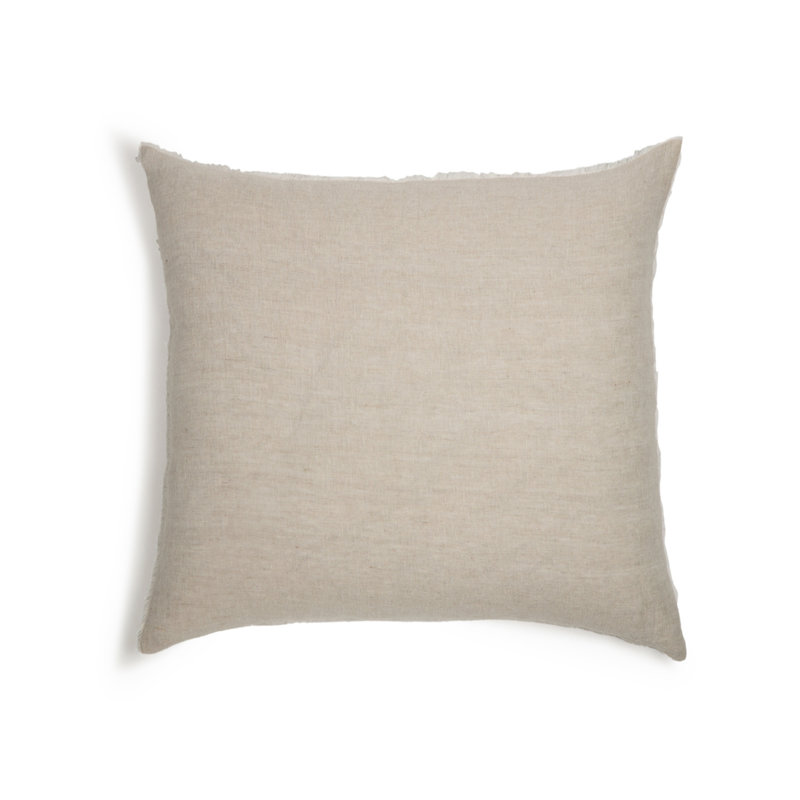 Hunter 100% Linen Sham Set, Flax, Euro