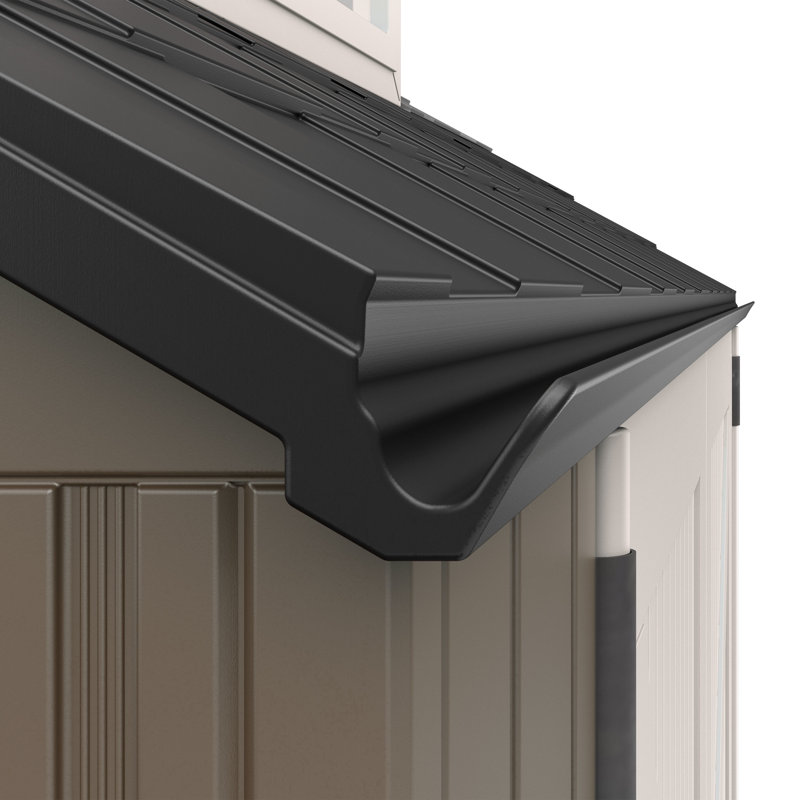 Rubbermaid Easy Install Shed, 16" H x 88.50" W x 45.50" D