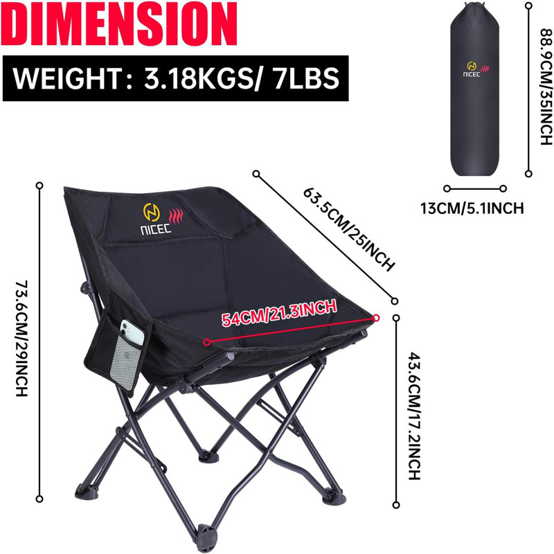 Rosbel Folding Camping Chair