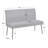 Imboden 49.5" Armless Loveseat-86672002