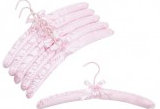 Satin Standard Hanger for Dress/Shirt/Sweater, Pink