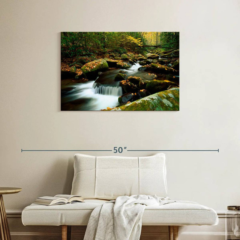 Alvord Mossy Forks River, 24" H x 36" W