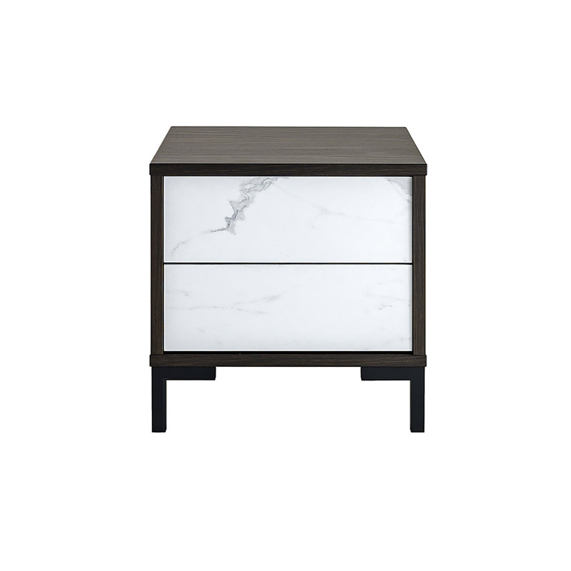 Seicento 50cm W Manufactured Wood Bedside Table