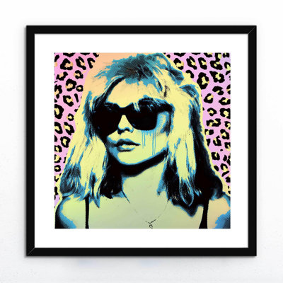 Blondie In Leopard Print - Print on Canvas