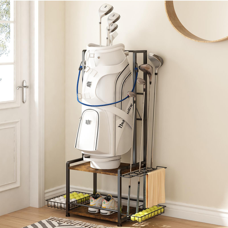Organisateur de rangement pour sac de golf