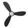 52" Smart Flush Mount Ceiling Fan with Remote Control and LED Light Kit Included
