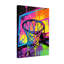Panier de basketball abstrait coloré avec gouttes et éclaboussures-2006444926