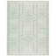 Cirus Hand Knotted Geometric Blue/ Ivory Area Rug (6''X9'')-1508583973-1522370514