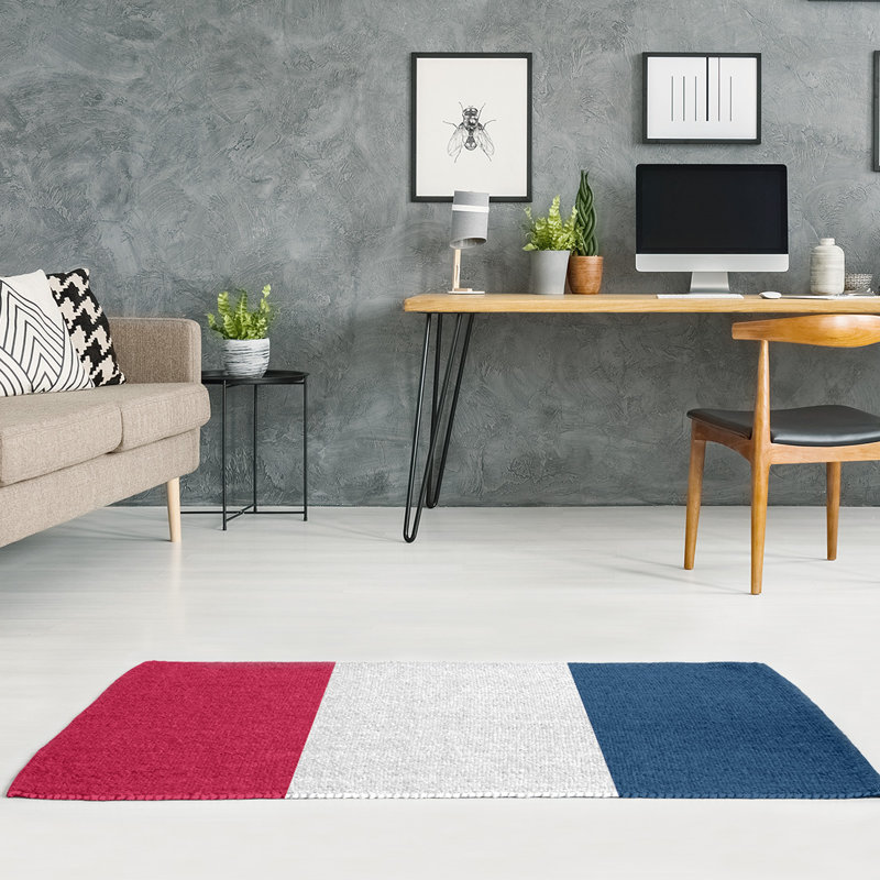 Chenille Indoor Rug, Rectangle 4' x 6'