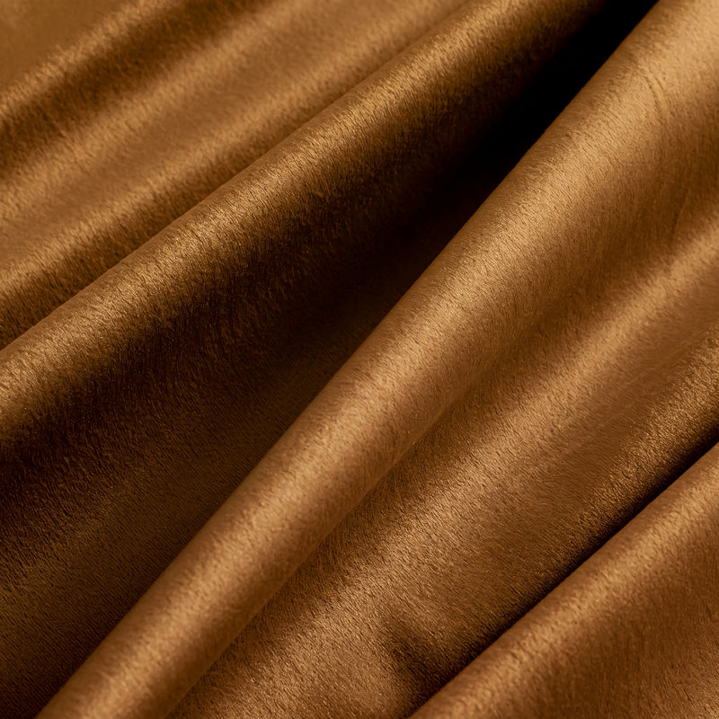 Velvet Blackout Curtains for Living Room, Thermal Insulated Luxury Drapes for Bedroom, Room Darkening Back Tab Velvet Window Treatments, 2 Panels