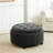 Round Storage Ottoman Coffee Table with Reversible Lid-1134276912