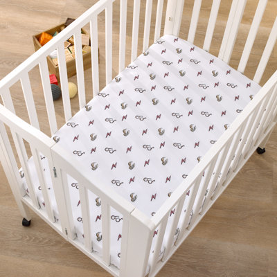 Warner Brothers Nursery Mini Fitted Crib Sheet