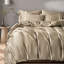 Ensemble de housse de couette en satin de coton EverGrace Tencel-132905712-132905716