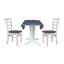 Plumbank Dual Dropleaf Pedastal Base Dining Set-234508819-234508909