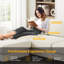 244cm Oversized Chenille Sofa, L-shaped Sofa Can B 3 Seater Corner Sofa -408888932