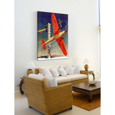 « planes otg », impression sur toile tendue