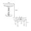 Ensemble de tables basses rondes Modern Modern