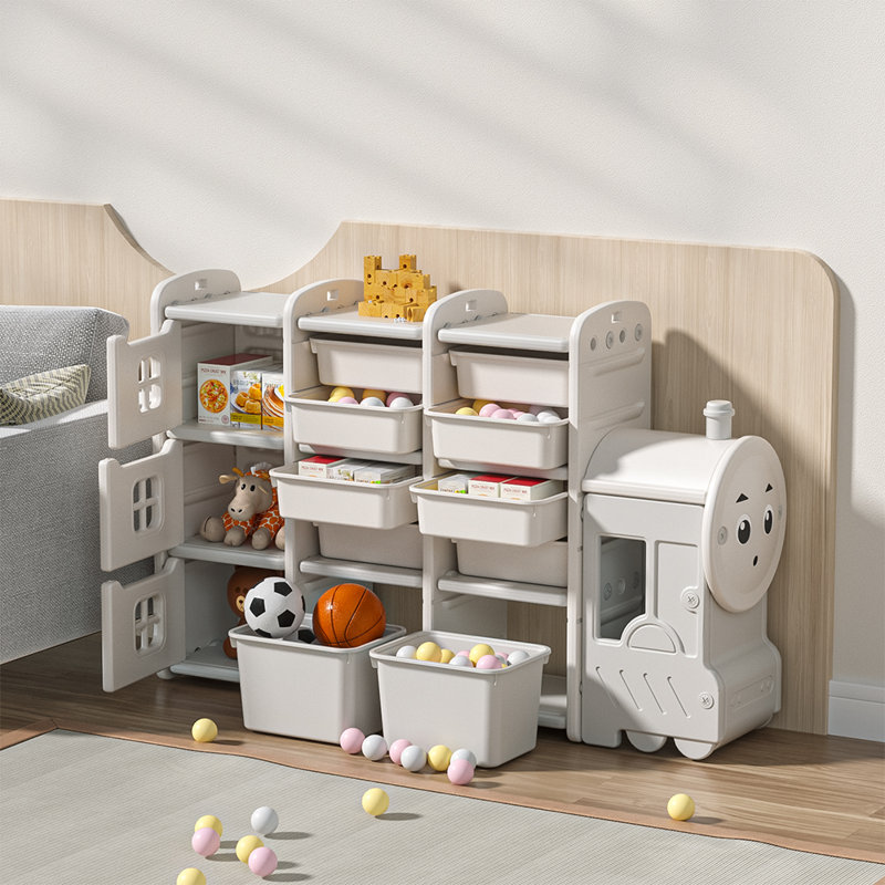 Iuli Zoomie Kids Toy Organiser with Bins