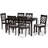 6 - Person Solid Wood Top Four Leg Base Dining Set