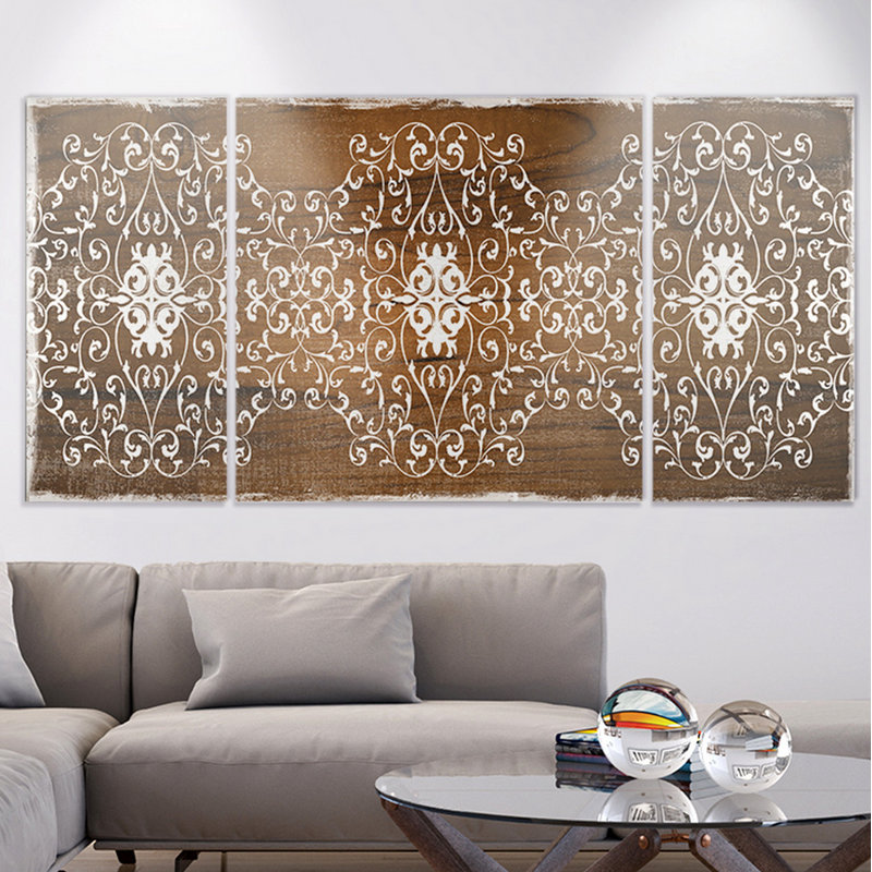 " Boho Panel ", 24" H x 48" W x 1.5" D