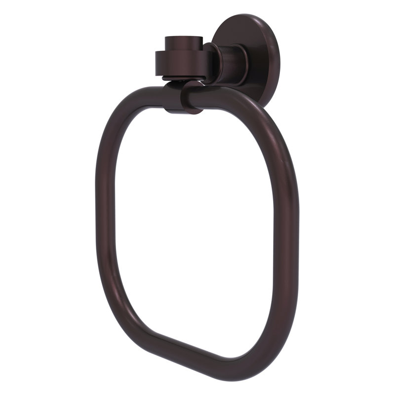 Continental Towel Ring, Antique Bronze