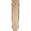 Grand corbeau en bois d'acanthe l 6 po x P 7 1/2 po x H 18 po, bois d'hévéa (paquet de 4)-73642332-73642324