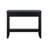 Master Coal Black Console Table