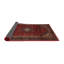 Tapis brun / rouge traditionnel-891341345