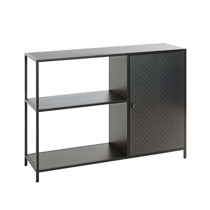 Fiorito 75cm H x 100cm W Metal Standard Bookcase