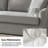 Wimberly 80.5" Farmhouse Upholstered Slipcovered Sofa-668414182