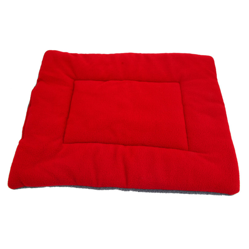 Tapis pour animaux chauffant doux Rettig, l 27,6 po x 41,33 po x H 1,58 po, Vin rouge