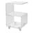 Table de bout rectangulaire avec rangement Sanai
