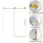 50-60 In. W X 76 In. H Single Sliding Shower Door-116650985