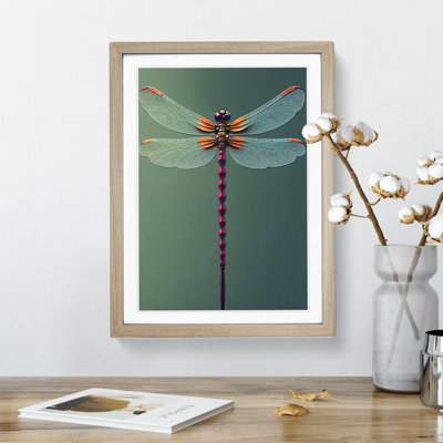 Perfect Dragonfly - Single Picture Frame Print