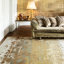Aurora AU01 Dune Metallic Bronze Area Rug-42147536