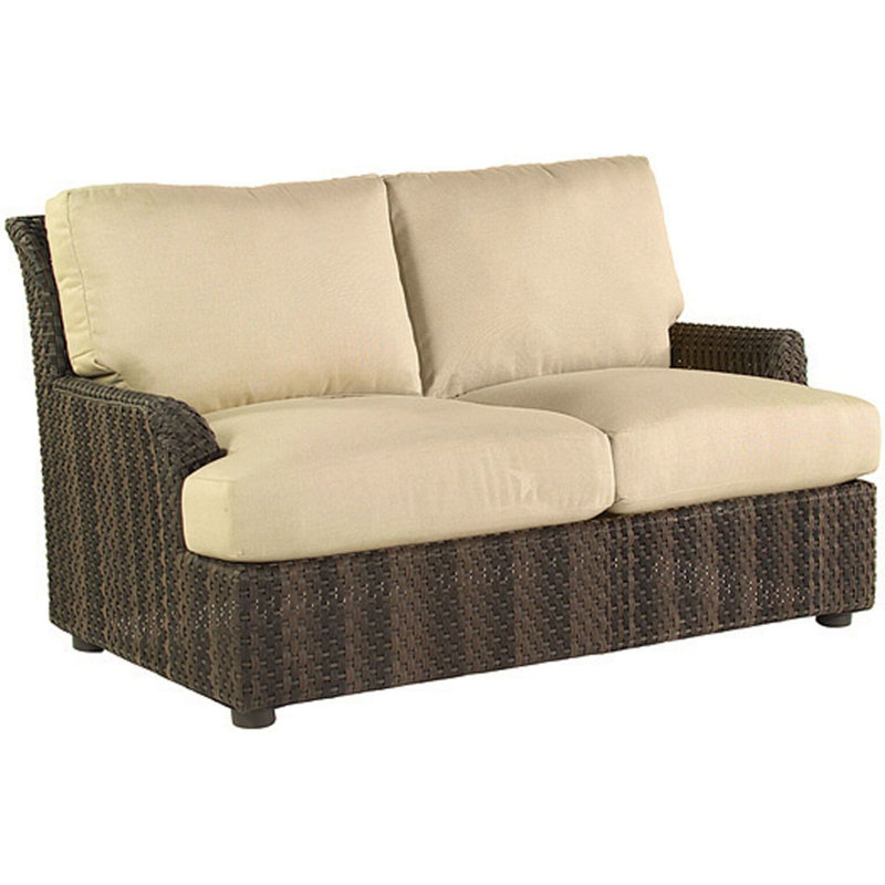 Aruba Outdoor 2 - Seat Loveseat, Hedge Flannel