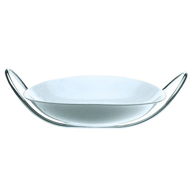 Due Stainless Steel Serving Bowl