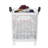 Plastic Rolling Laundry Hamper with Handles
