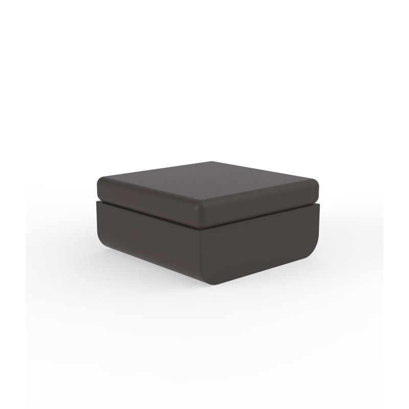 Ulm - Resin Ottoman - Basic, Bronze